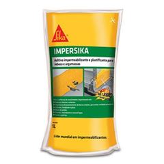 Aditivo Impermeabilizante e plastificante 1L Argamassa/Chap IMPERSIKA - Ref. 474099 - SIKA