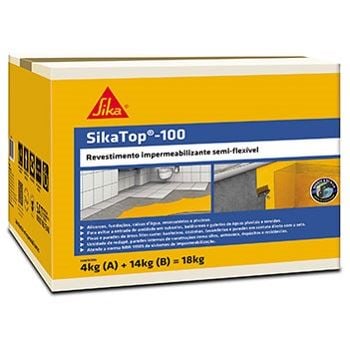 Impermeabilizante Revestimento 18kg SikaTop 100 - Ref.428057 - SIKA