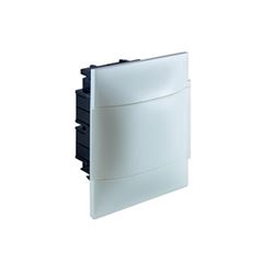 Quadro de Distribuição PVC 4D Embutir Branco - Ref.134004 - CEMAR
