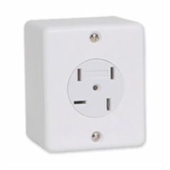 Tomada Sistema  X Telefone Branco ILUMI / REF. 6360