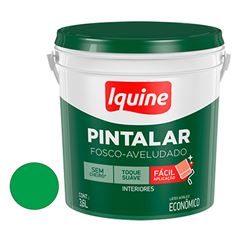 Tinta Vinil Acrílica Fosco Aveludado Pintalar 3,6L Tropical IQUINE / REF. 79316201