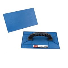 Desempenadeira Plástica 15x26cm Lisa Azul - Ref. 28210 - MAX FERRAMENTAS