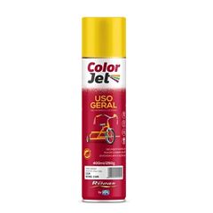 Tinta Spray Uso Geral 400ml Color Jet Preto Brilhante Ref.1604.80 - TINTAS RENNER 