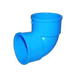 Joelho Irrigação PVC 75mm 90 Graus - Ref. 2060307 - VIQUA