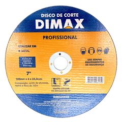 Disco de Corte 7 Polegadas Metal DIMAX / REF. DMX64450
