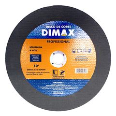Disco de Corte 10 Polegadas Metal DIMAX / REF.  DMX64467