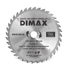 Disco Serra 185mm 36 Dentes Wídia - Ref.DMX64610 - DIMAX