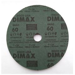 Disco Lixa Grão 60 180x22mm Aço DIMAX / REF. DMX64917