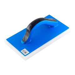 Desempenadeira de PVC com Espuma 14 x 27cm Azul PLASUNI / REF. 13014