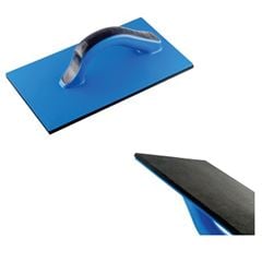 Desempenadeira Azul de PVC com Borracha de 14x27cm - Ref. 14014 - DIMAX
