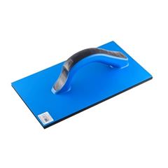 Desempenadeira Azul de PVC com Borracha de 17x30cm - Ref. 14015 - DIMAX