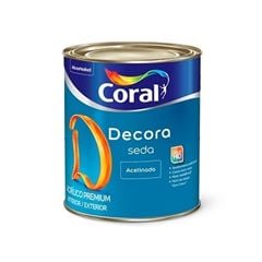 Base MF Tinta Acrílica Acetinado Decora Seda 800ml - Ref. 5354017 - CORAL