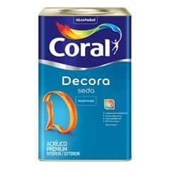 Base MF Tinta Acrílica Acetinado Decora Seda 16 Litros - Ref. 5353934 - CORAL