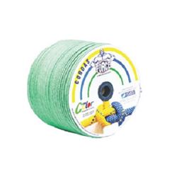 Cordas Poliéster 08mmx240m Trançada Verde - Ref.460 - CORDAS FORCE