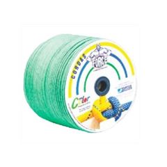 Cordas Poliéster 14mmx85m Trançada Verde - Ref.223 - CORDAS FORCE