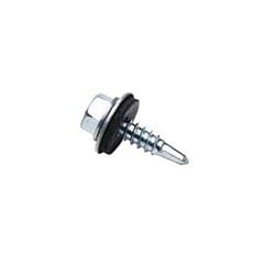 Parafuso Sextavado Aço 12x1.1/2 Flangeado Broca Rosca Soberba Zincado - Ref.31255 - JOMARCA