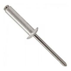 Rebite Alumínio 3,2x22mm J-322 Caixa 1000 Zincado - Ref.31506 - JOMARCA