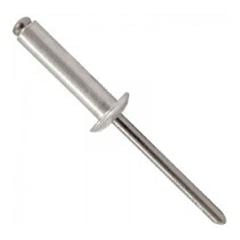 Rebite Alumínio 4,8x14mm J-514 Caixa 1000 Zincado - Ref.31155 - JOMARCA