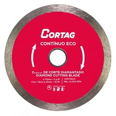 Disco Diamantado 110x20mm Eco Contínuo - Ref.61549 - CORTAG