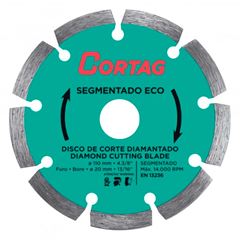 Disco Diamantado 110x20mm Eco Segmentado - Ref.61699 - CORTAG