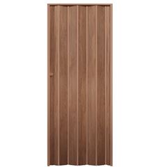 Porta Sanfonada de PVC 70x210cm Wood Castanho - Ref.05081602 - ARAFORROS