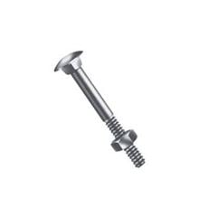 Parafuso Francês em Aço 3/8x5 1/2 Zincado Branco - Ref. 10027501 - CISER