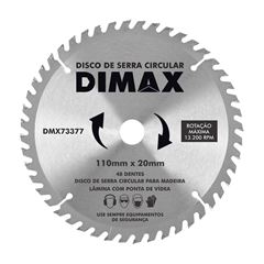 Disco Serra 48 Dentes 110mm Videa DIMAX / REF. DMX73377