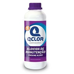 Algicida de Manutenção para Piscina 1 Litro - Ref.PA010079 - QCLOR