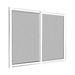 Janela de Correr A100 x L100cm de Alumínio Natural 2 Folhas Vidro Canelado FNJCC FREEDOM / REF. FRN027009