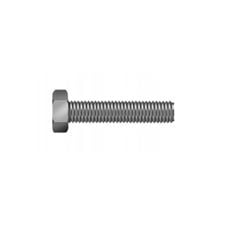 Parafuso Sextavado Aço 5/16x3 Rosca Inteira Zincado - Ref.11612 - JOMARCA