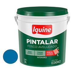 Tinta Vinil Acrílica Fosca 3,6L Pintalar Arara Azul IQUINE / REF. 79316001