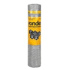 Tela Hexagonal Galvanizada para Pinteiro 1,5x50m Fio 22 BWG - Ref. 8068122150 - VONDER