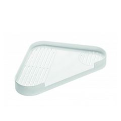 Porta Shampoo de Plástico 21,5x21,5cm Canto Fácil Branco - Ref.PR5015-2 - PRIMAFER