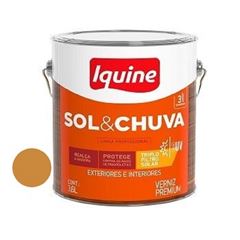 Verniz Brilhante 3,6L Sol e Chuva Canela - Ref. 66124601 - IQUINE