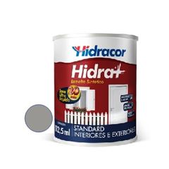 Tinta Esmalte Sintético 112,5ml Hidra+ Cinza Médio - Ref. 609200732R - HIDRACOR
