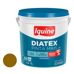 Tinta Acrílica Fosca Diatex Pinta Mais 15L Concreto IQUINE / REF. 50301226