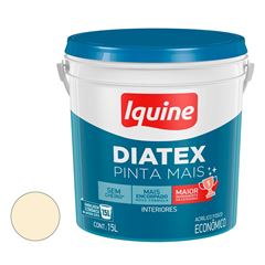 Tinta Acrílica Fosco Diatex Pinta Mais 15L Pérola IQUINE / REF. 50301926