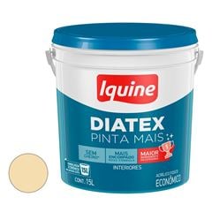 Tinta Acrílica Fosca Diatex Pinta Mais 15L Marfim IQUINE / REF. 50302026