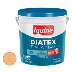 Tinta Acrílica Fosca Diatex Pinta Mais 15L Cromo IQUINE / REF. 50302526