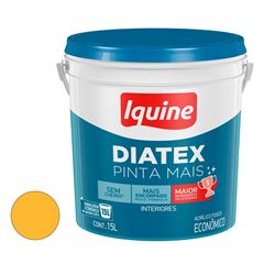 Tinta Vinil Acrílica Balde 15 Litros Diatex Cajú - Ref. 50315426 - IQUINE