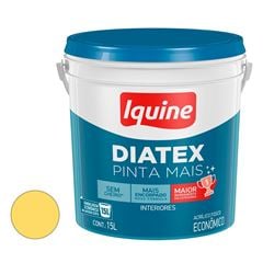 Tinta Acrílica Fosca Diatex Pinta Mais 15L Maracujá IQUINE / REF. 50318626
