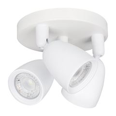 Spot LED Tulipa 3X12W Base Redonda Sobrepor 3000k Branco DILUX / REF. DI82980  