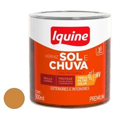 Verniz Brilhante 900ml Sol e Chuva Canela - Ref. 66124604R - IQUINE