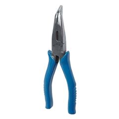 Alicate em Aço Carbono 6 Polegadas Bico Curvo Azul DIMAX / REF. DMX83475