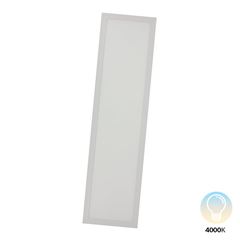Painel LED Alumínio Retangular 40W de Embutir Bivolt 4000k Branco DILUX / REF. DI84830