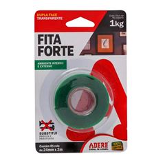 Fita Dupla Face Transparente Fita Forte 24mmx2m ADERE / REF. 28459130119