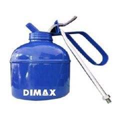Almotolia em Aço 250ml Bico Rígido Azul - Ref. DMX83482 - DIMAX