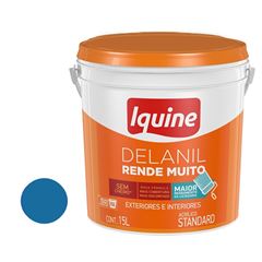 Tinta Acrílica Fosca Delanil Rende Muito 15 Litros Arara Azul IQUINE / REF. 70316026