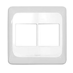 Placa 4x4 2+2 Postos POP Branca PIAL / REF. LGP44
