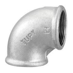 Joelho Galvanizado 90 Graus 2.1/2 Fêmea/Fêmea - Ref. 120761133 - TUPY